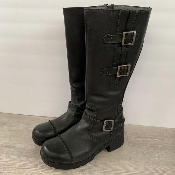 Harley Davidson Leather Motorcycle Boots NWOT sz.8